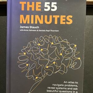 The 55 Minutes Hardcover Book